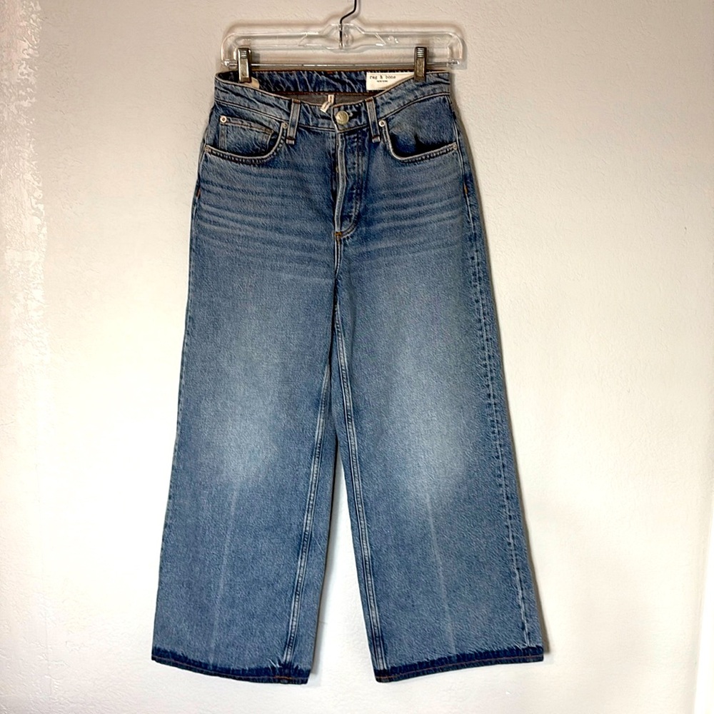 rag & bone Light Blue Flare Jeans